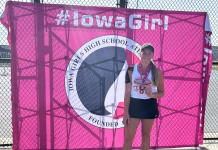 Fairfield’s Natalie Steele Finishes Sixth in Singles at Individual State Tennis Tournament