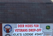 Ottumwa Elks Lodge Collecting Deer Hides to Benefit Veterans
