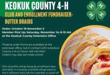 Keokuk County 4-H Launches Annual Butter Braid Fundraiser
