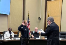 Oskaloosa Police Department Promotes Sergeant Reisetter