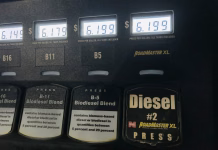 Diesel prices retreat slightly from September record