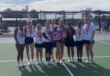 Fairfield Girls Tennis Season Ends at Team State Tournament with Loss to No. 2 Boone