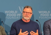 Actor Nick Offerman talks land stewardship at World Food Prize event