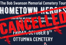 Ottumwa Hy-Noon Kiwanis postpones cemetery walk