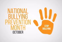 October Marks National Bullying Prevention Month