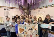 Fairfield Pence Elementary Fourth Graders Launch Sock-Tober Drive for Homeless