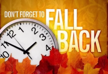 Daylight Saving Time Ends November 1