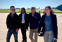 Nunn Hosts Air Force Secretary Meink, Makes Case for New 132d Wing Air Mission