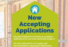 Ottumwa Habitat for Humanity Accepting Homeownership Applications