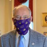 Grassley with mask
