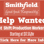 Smithfield Foods – Help Want 1st First Production Workers